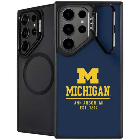 University of Michigan Ann Arbor Est 1817 Galaxy S25 Ultra Kickstand Case